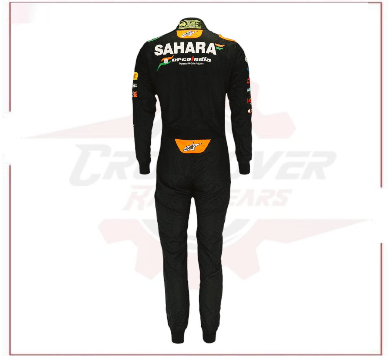 Sergio Perez 2014 Race Suit - Sahara Force India F1 Team - CROSSOVER RACEWEARS