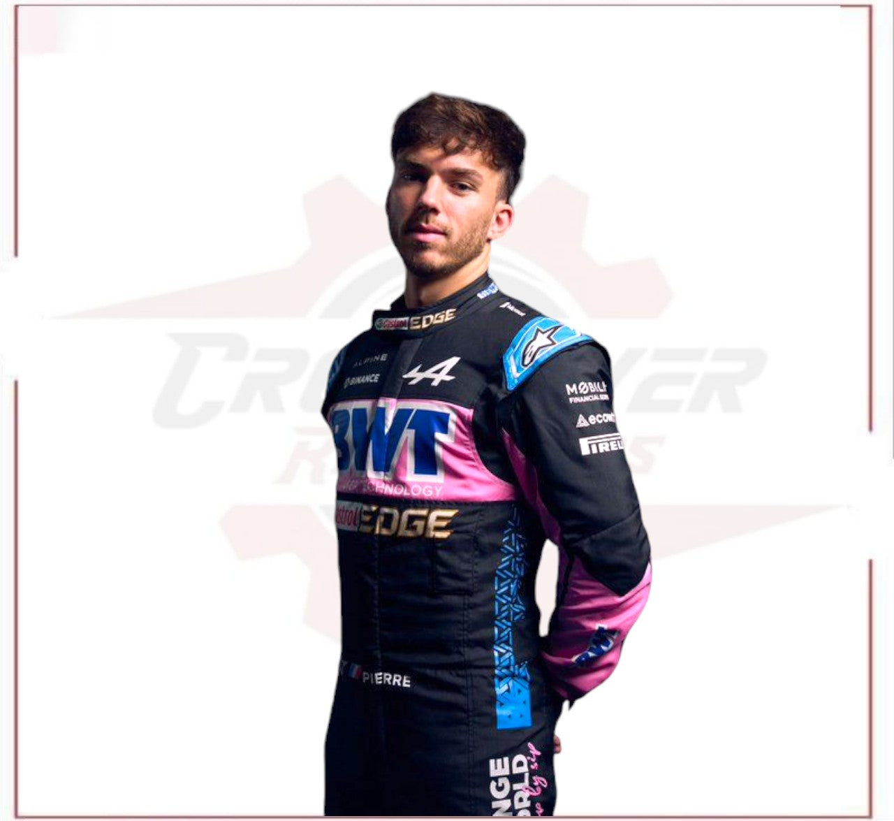 2023 Pierre Gasly BWT Alpine F1 Team Race Suit - Mexico GP CROSSOVER RACEWEARS