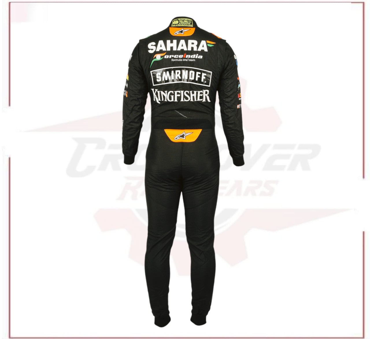 Sergio Pérez 2014 Sahara Force India F1 Team Race Suit - CROSSOVER RACEWEARS