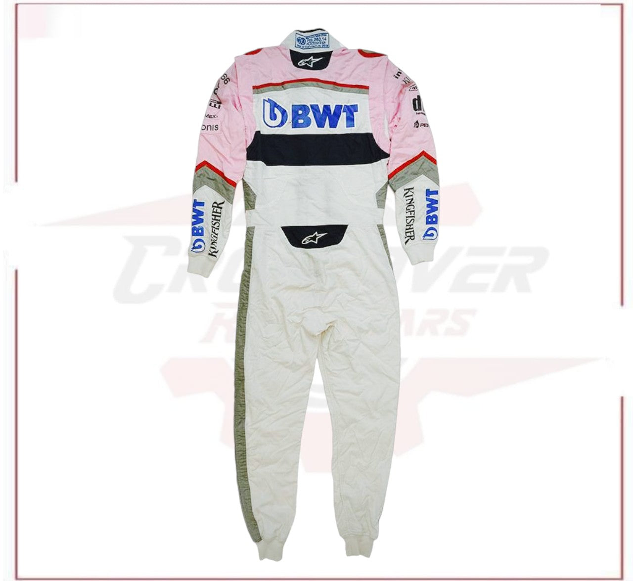 SERGIO PEREZ 2018 RACE SUIT SAHARA FORCE INDIA F1 TEAM - CROSSOVER RACEWEARS