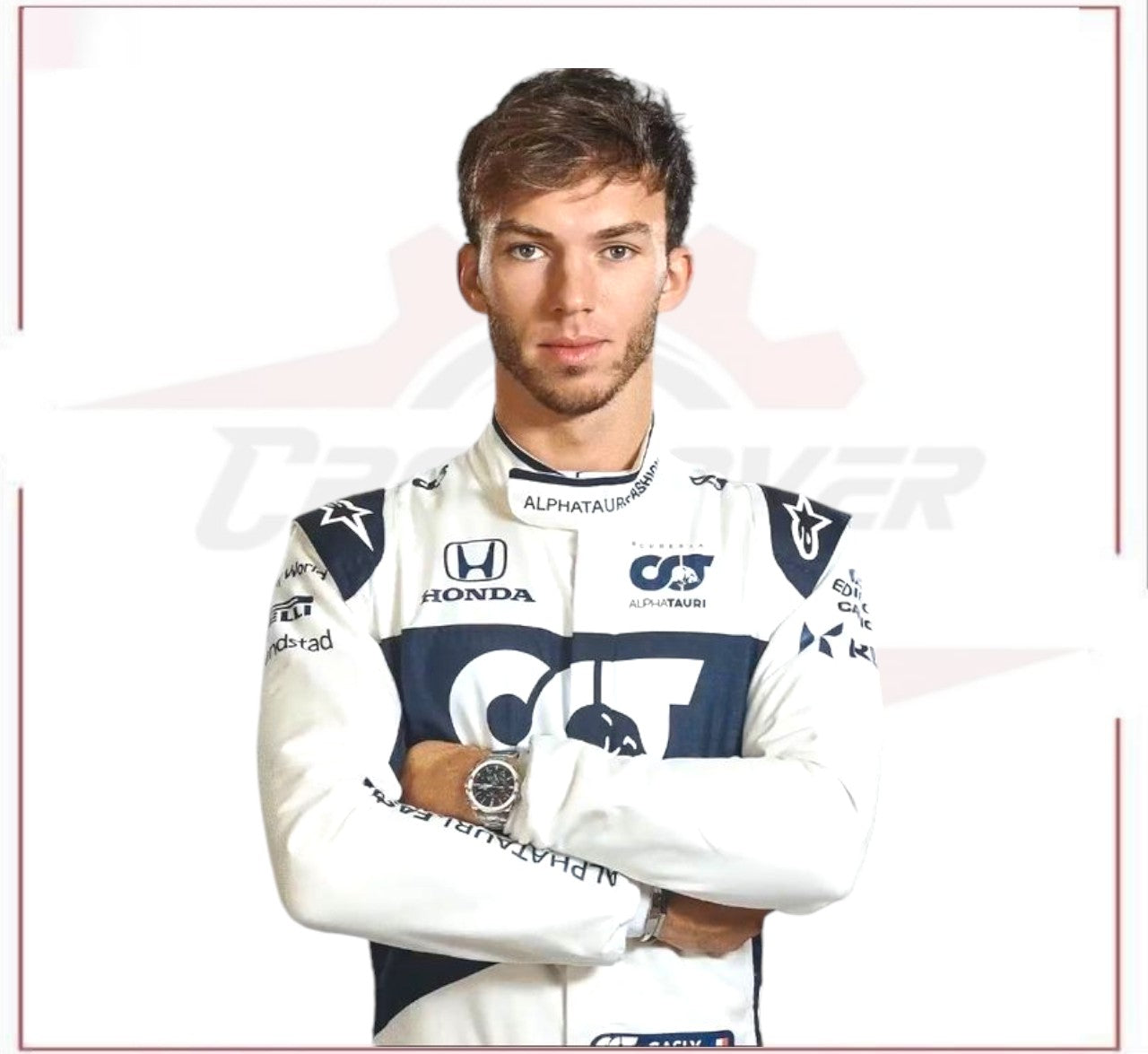 2021 AlphaTauri Pierre Gasly F1 Team Race Suit CROSSOVER RACEWEARS