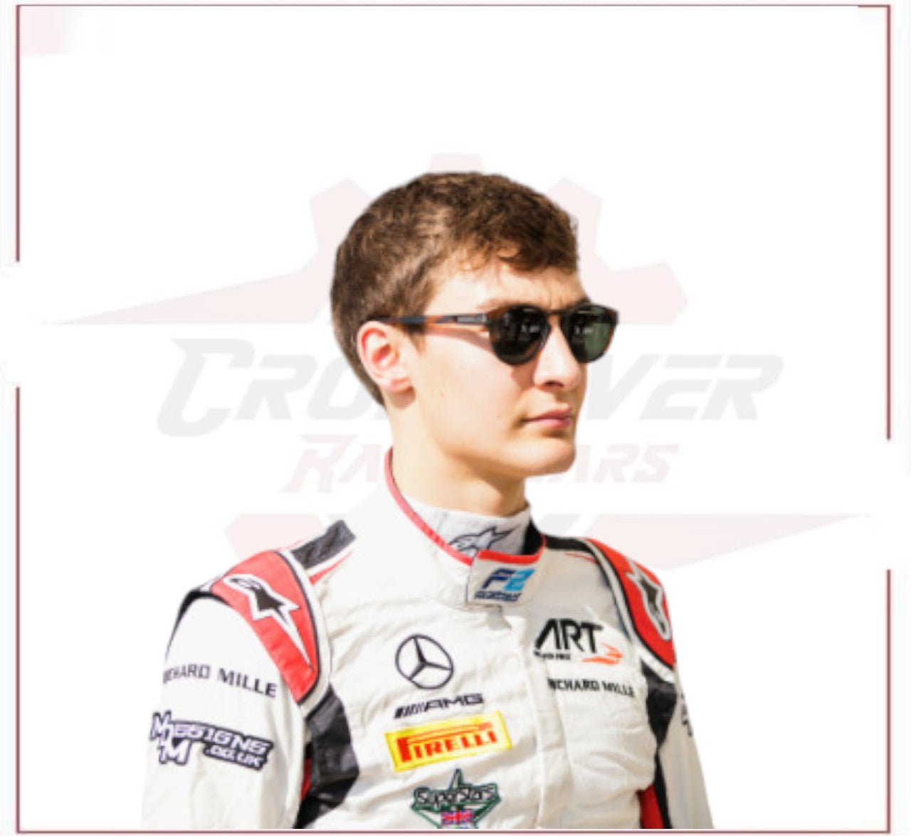 2018 George Russell Mercedes AMG F1 Race Suit CROSSOVER RACEWEARS