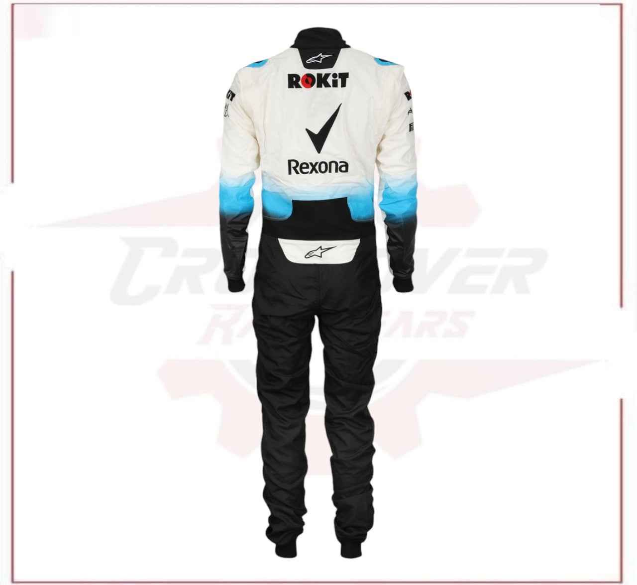 2019 George Russell Rokit Williams Racing F1 Race Suit CROSSOVER RACEWEARS