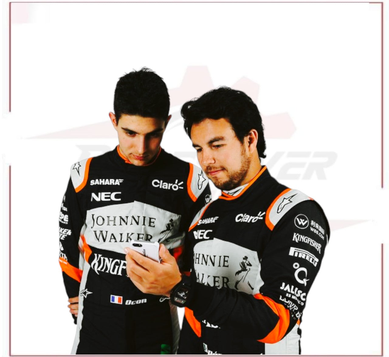 2017 Sergio Perez F1 Team Racing Suit - CROSSOVER RACEWEARS