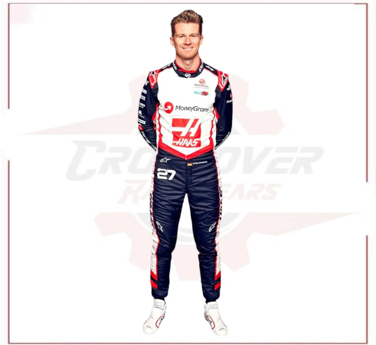 New 2024 Nico Hülkenberg Haas F1 Team Race Suit