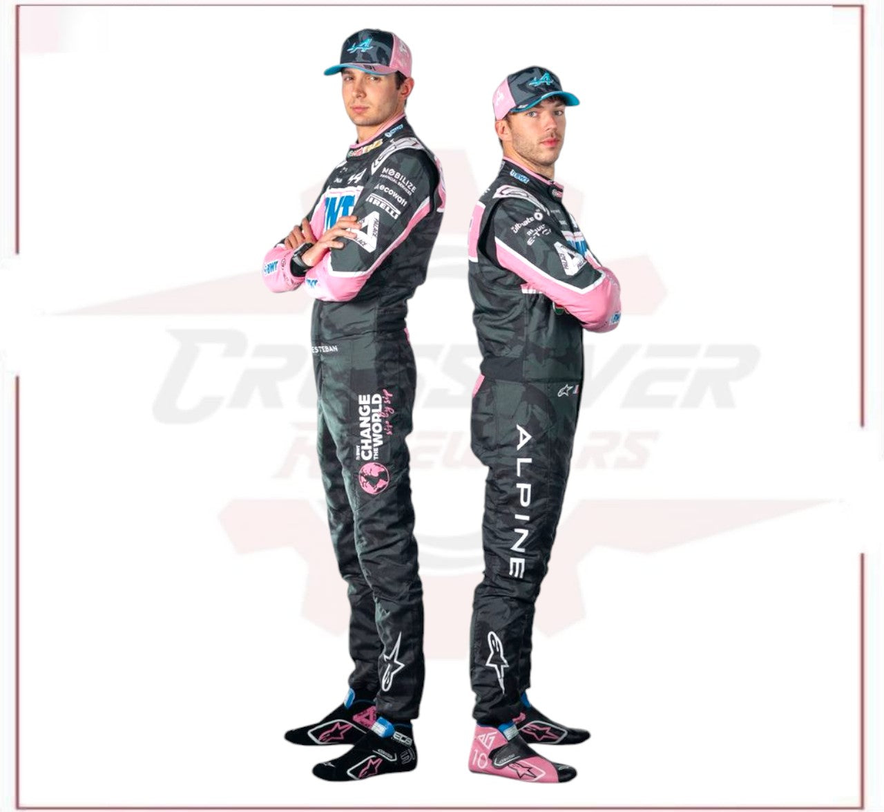 2024 BWT Pierre Gasly Alpine F1 Team Race Suit CROSSOVER RACEWEARS