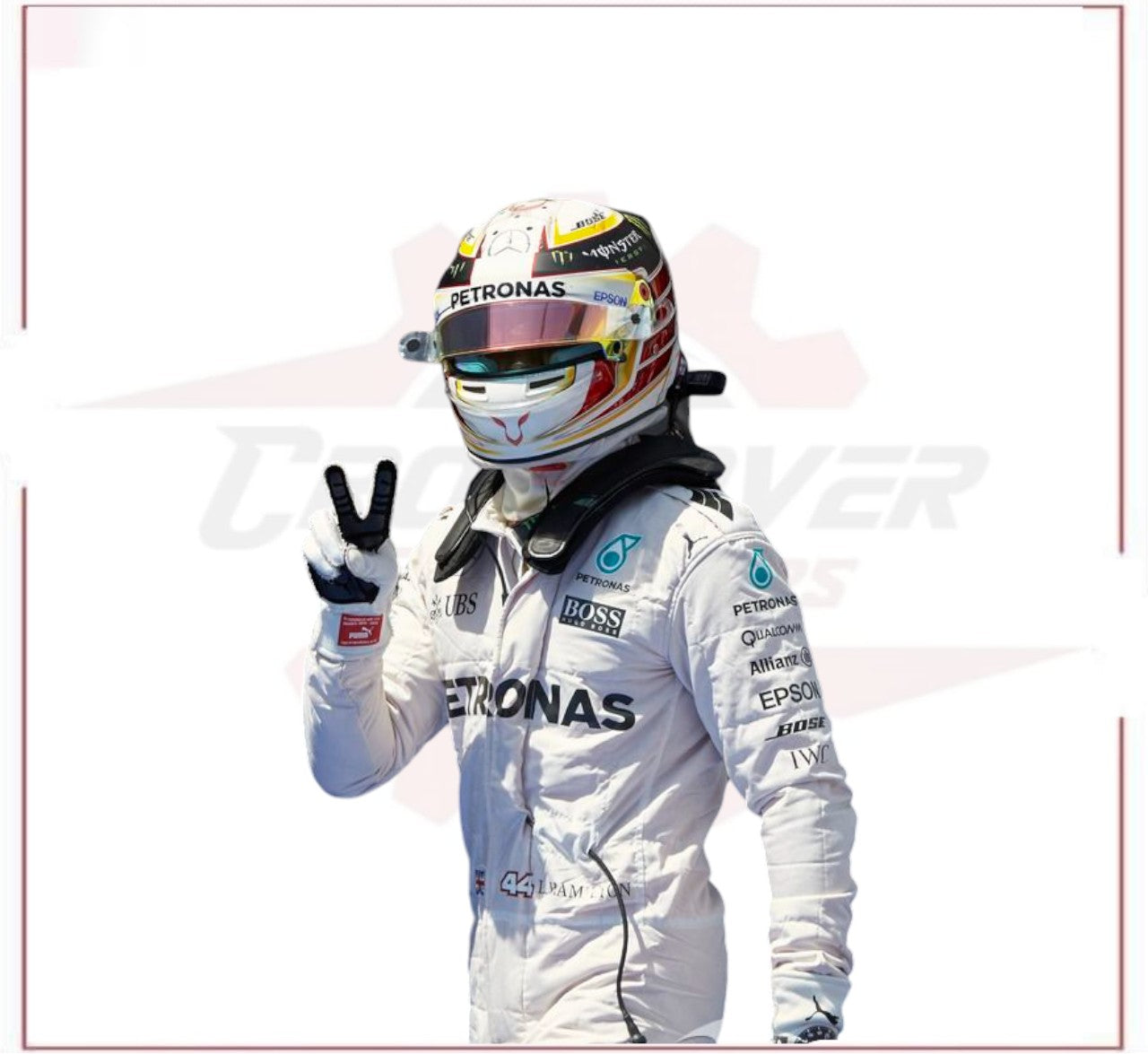 2017 Lewis Hamilton Mercedes-Benz F1 Racing Suit CROSSOVER RACEWEARS