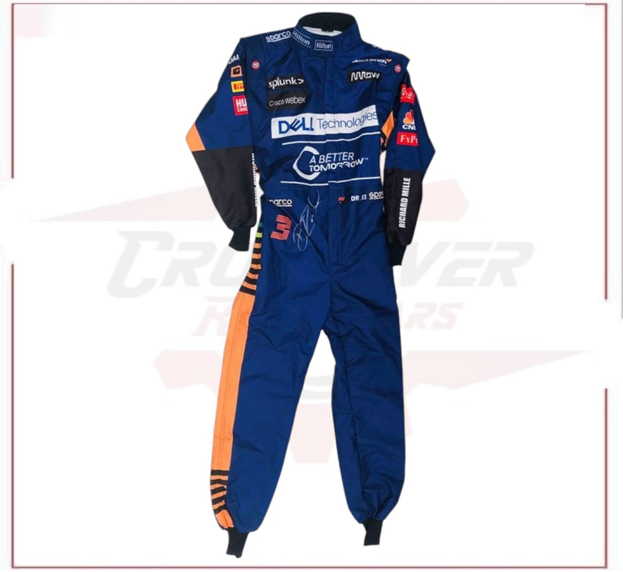 2021 Daniel Ricciardo Replica Race Suit F1 McLaren