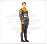 2023 Oscar Piastri McLaren Formula 1 Race Suit CROSSOVER RACEWEARS