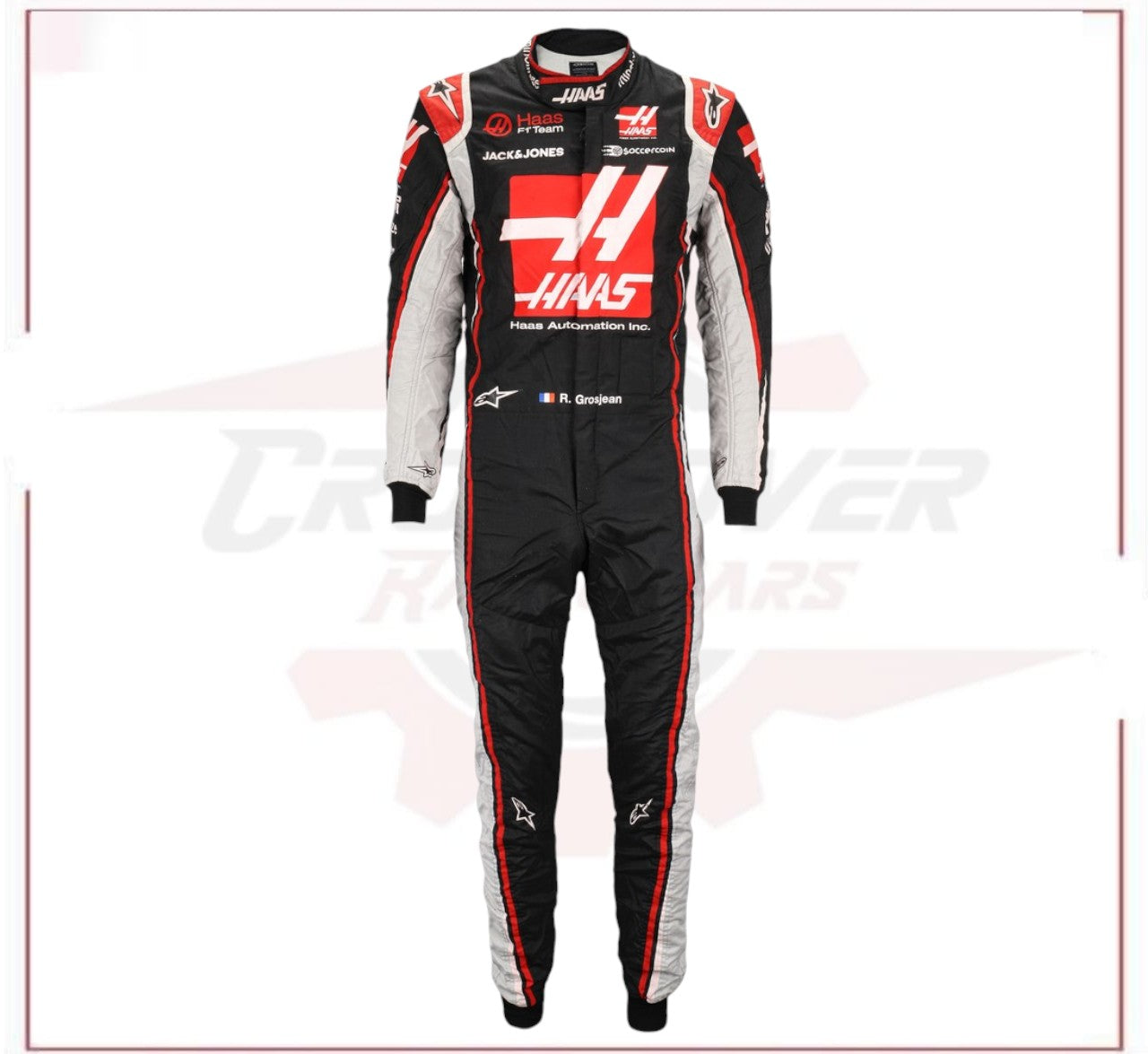 2020 Romain Grosjean Haas Team F1 Race Suit