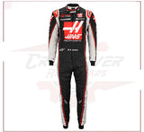 2020 Romain Grosjean Haas Team F1 Race Suit