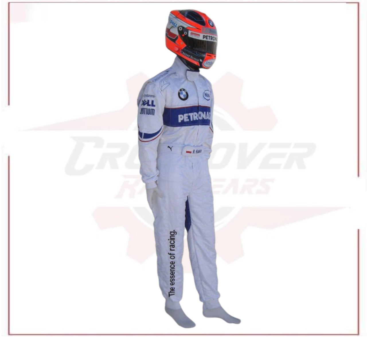 Robert Kubica BMW 2008 Replica Racing Suit Embroidery