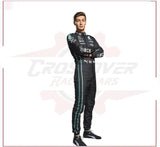 2022 George Russell Mercedes AMG F1 Race Suit CROSSOVER RACEWEARS