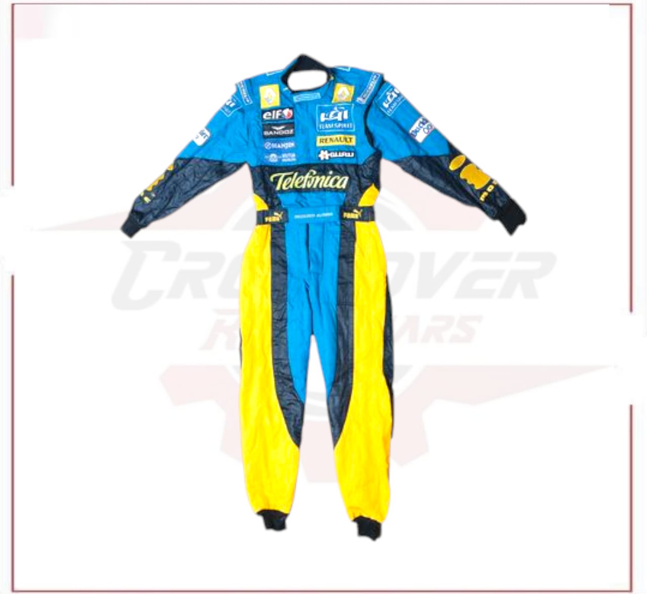 Fernando Alonso 2006 F1 Replica Embroidered Racing Suit / Renault F1 CROSSOVER RACEWEARS