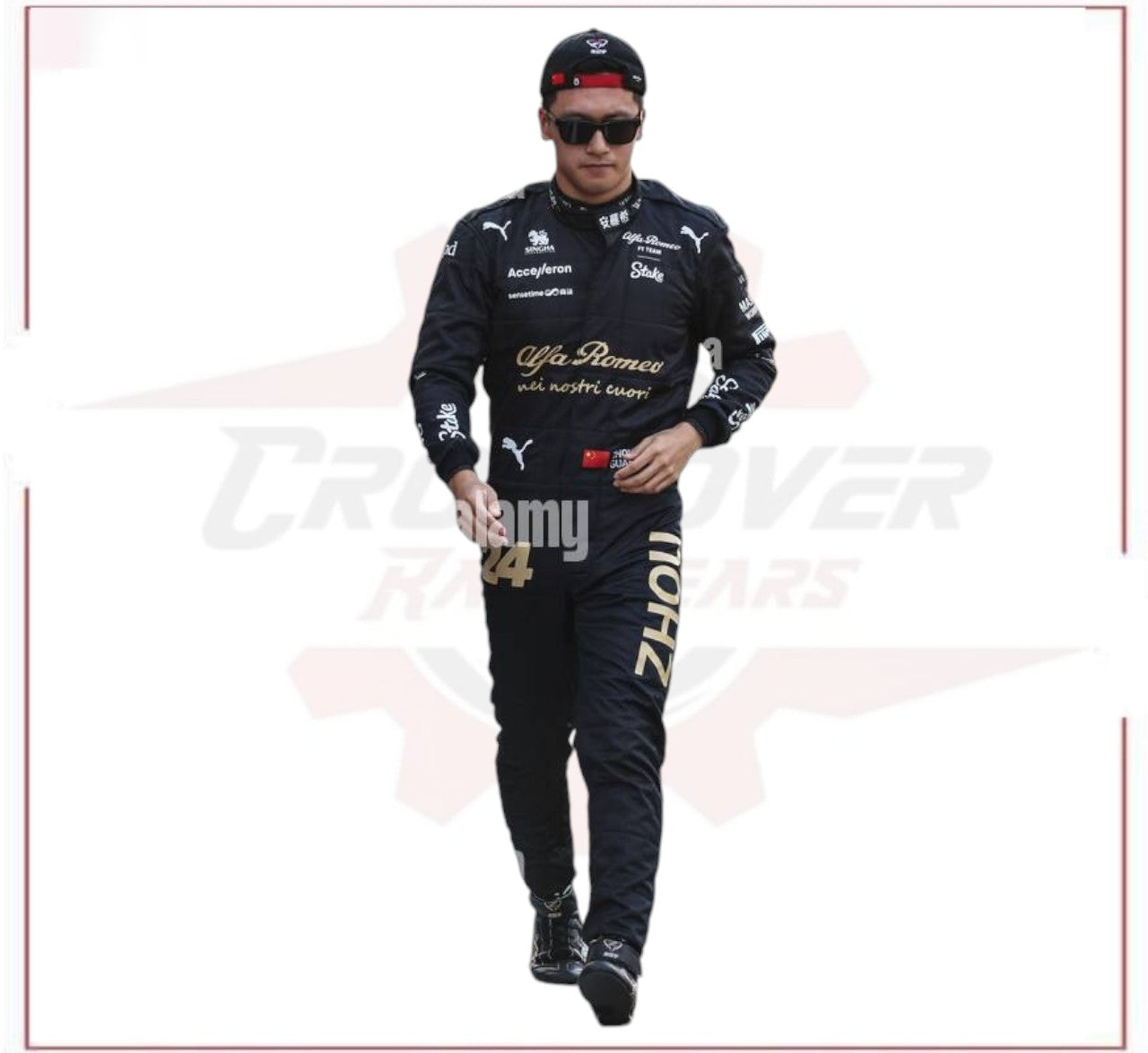 2023 Zhou Guanyu Alfa Romeo F1 Team Race Suit