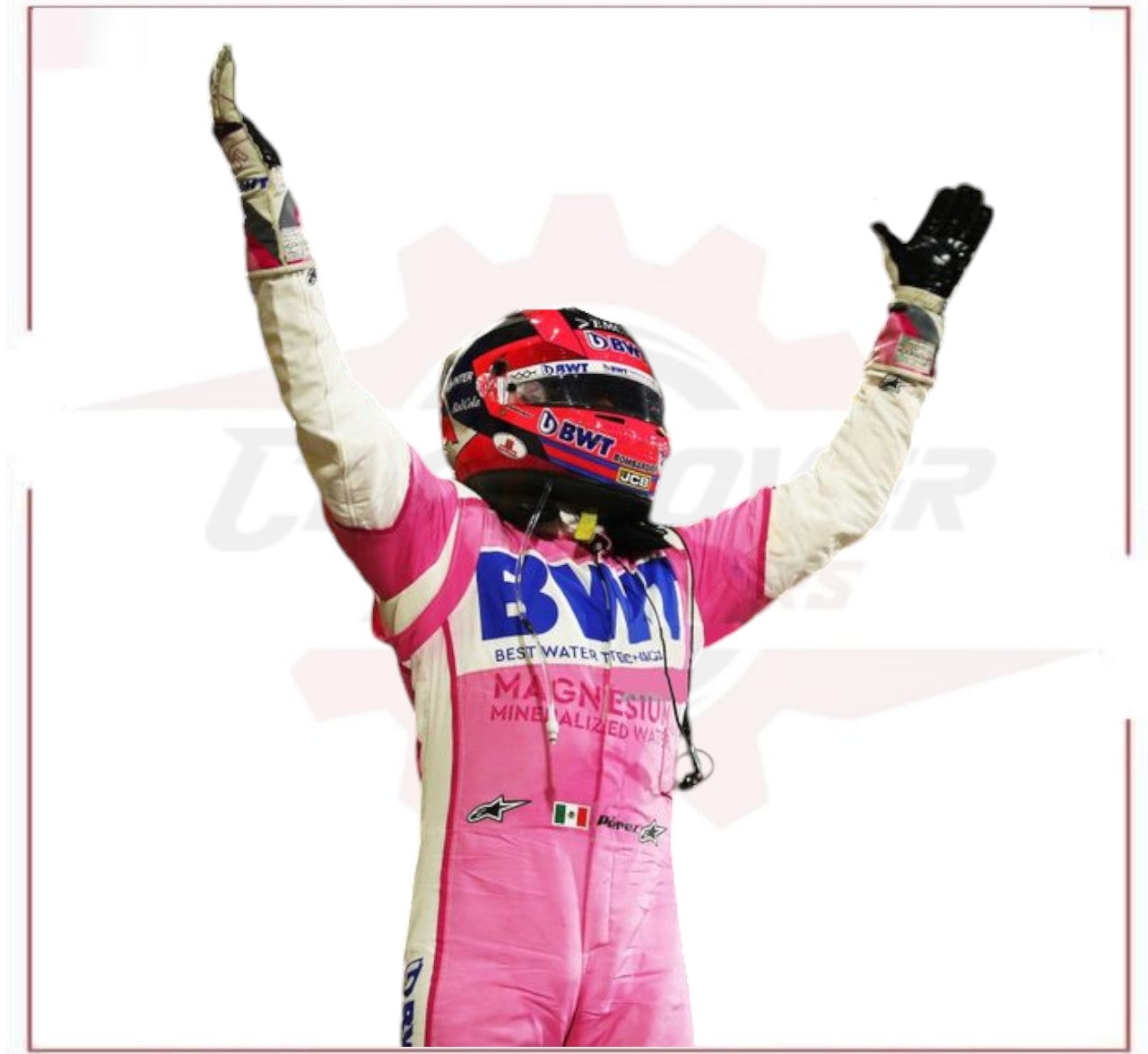 2020 Sergio Perez BWT Racing F1 Team Race Suit Replica - CROSSOVER RACEWEARS