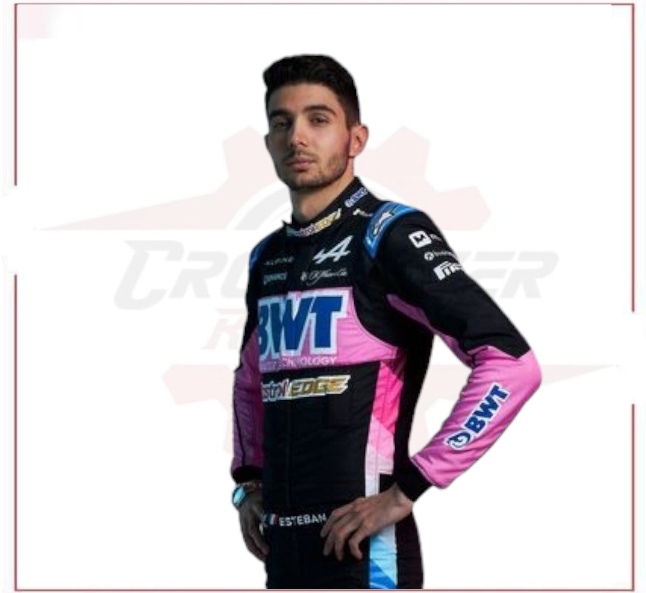 2024 BWT Esteban Ocon Alpine F1 Team Race Suit CROSSOVER RACEWEARS