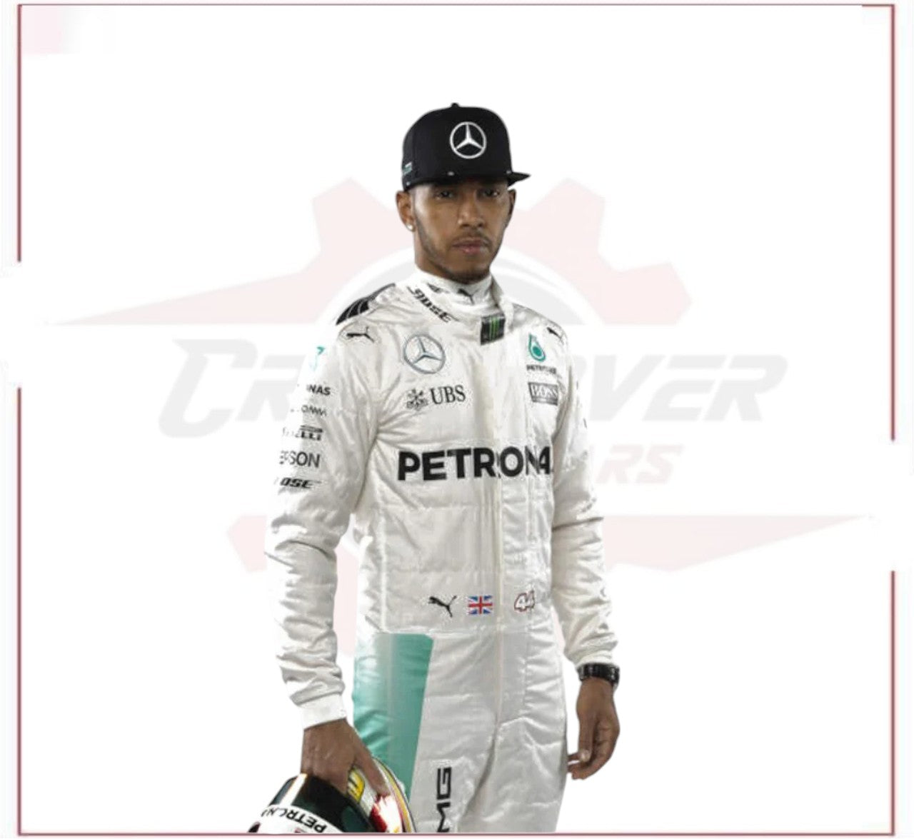 Lewis Hamilton 2016 Mercedes Benz F1 Race Suit CROSSOVER RACEWEARS