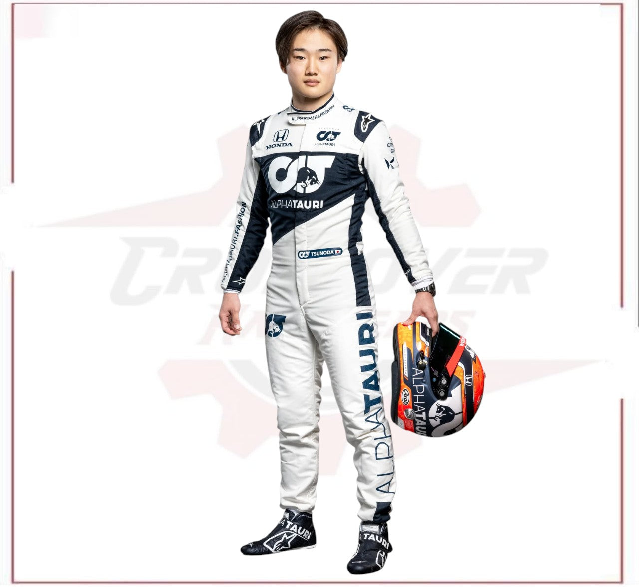 2021 Yuki Tsunoda Rookie Season AlphaTauri F1 Race Suit