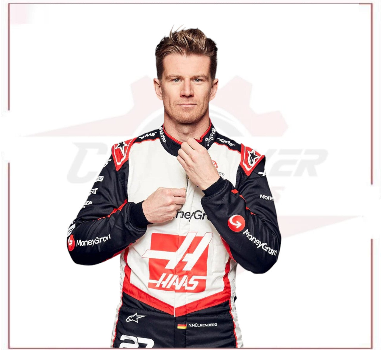 New 2024 Nico Hülkenberg Haas F1 Team Race Suit