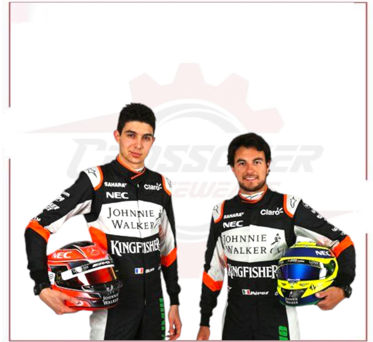 2017 Sergio Perez F1 Team Racing Suit - CROSSOVER RACEWEARS