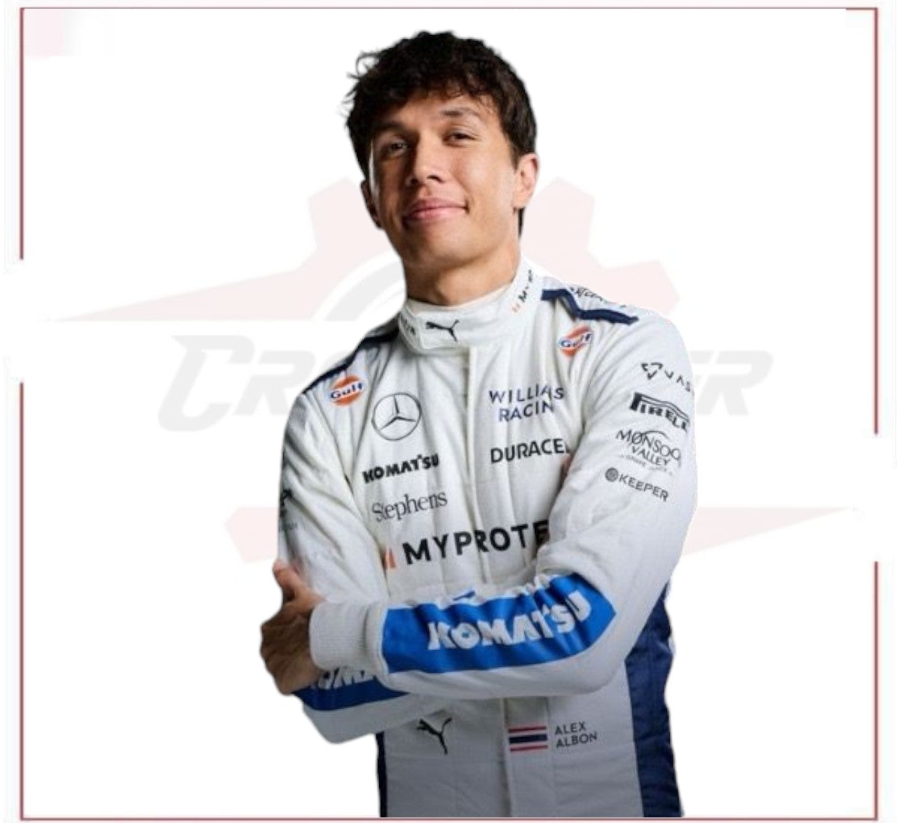 2024 Alex Albon Williams F1 Team Race Suit