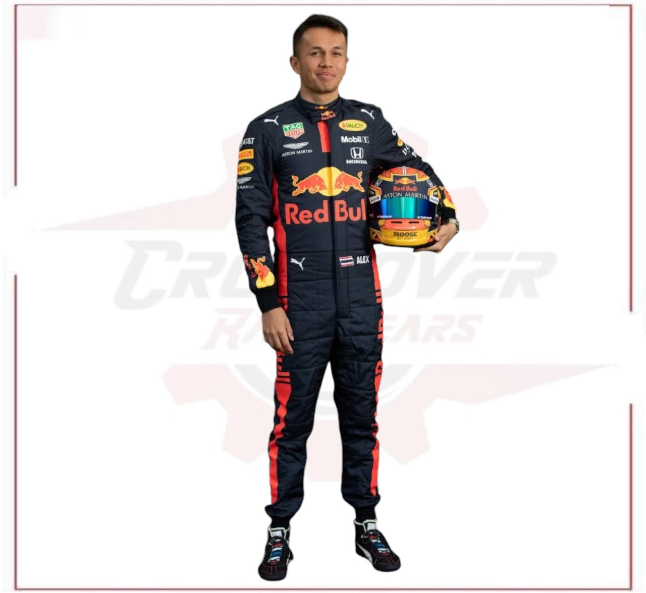 2020 Alexander Albon Replica Racing Suit RedBull Honda F1 Team