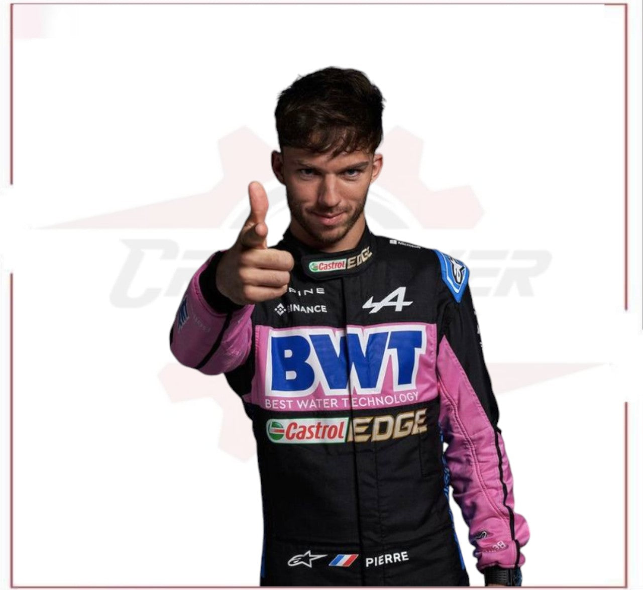 2023 Pierre Gasly BWT Alpine F1 Team Race Suit - Mexico GP CROSSOVER RACEWEARS