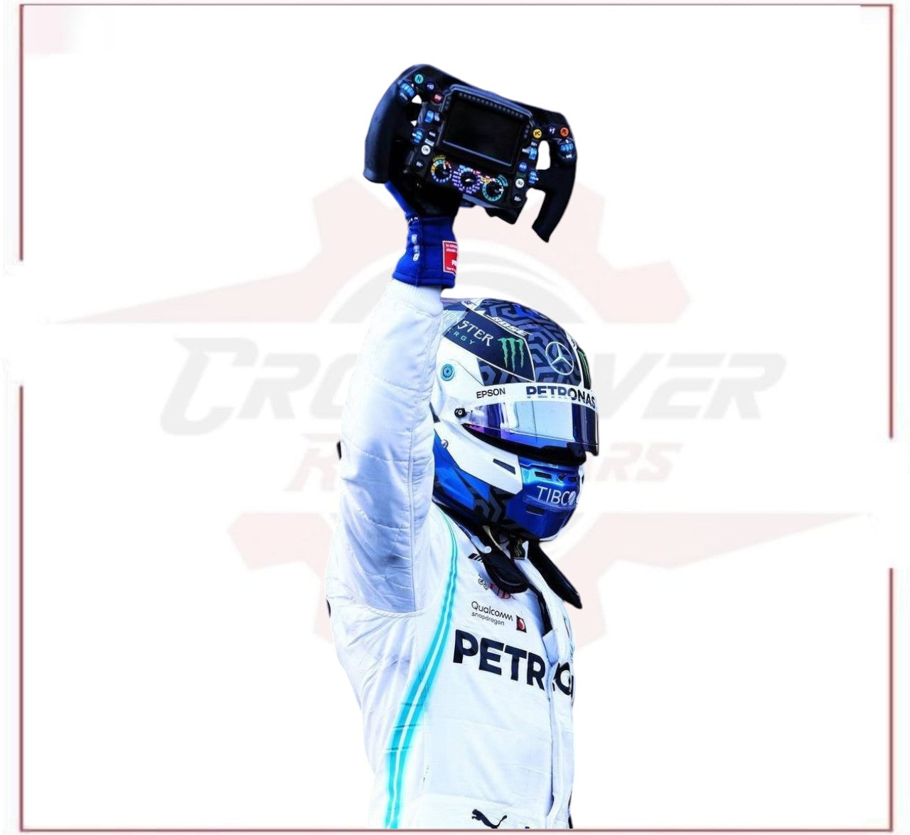 2019 Valtteri Bottas Mercedes AMG Team F1 Race Suit - US GP