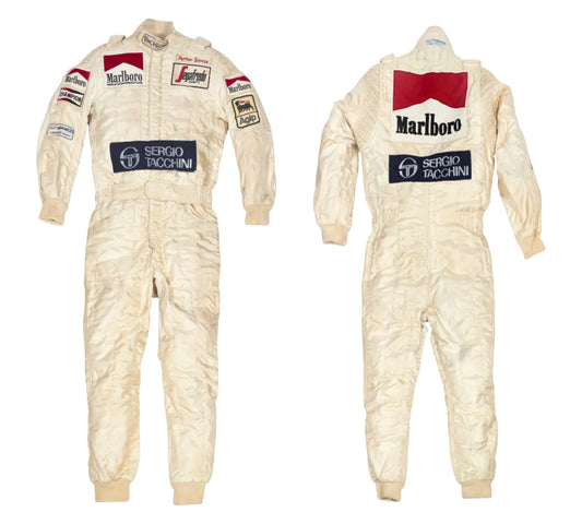 Ayrton Senna Sergio Tacchini Race Suit F1 Marlboro Race Suit