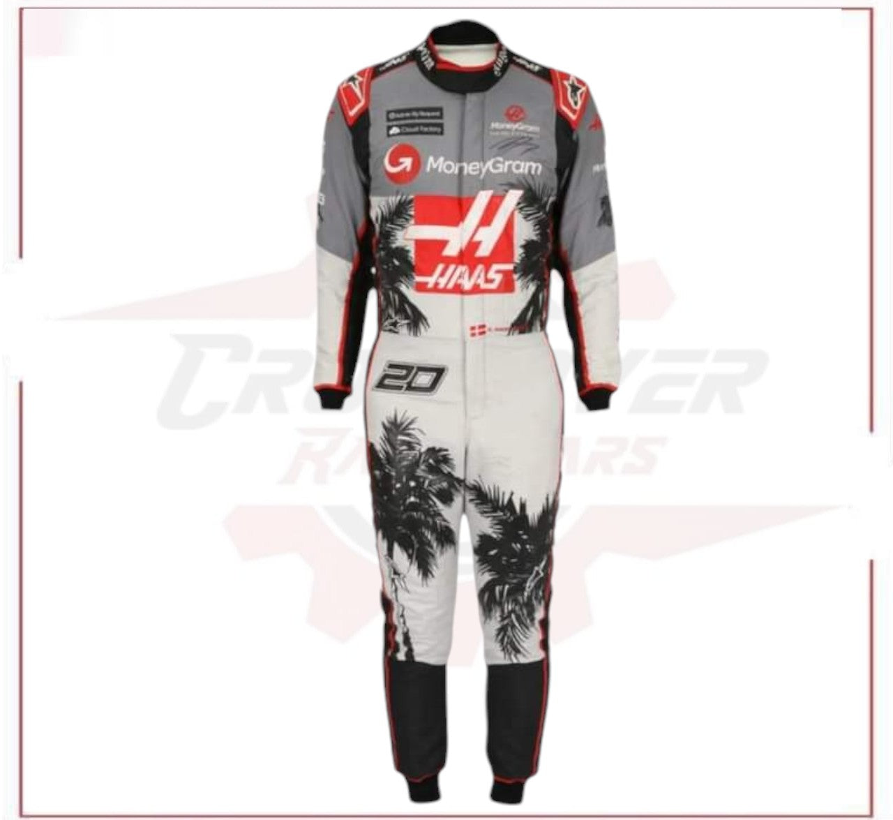 2023 Kevin Magnussen Haas F1 Team Race Suit - Miami GP
