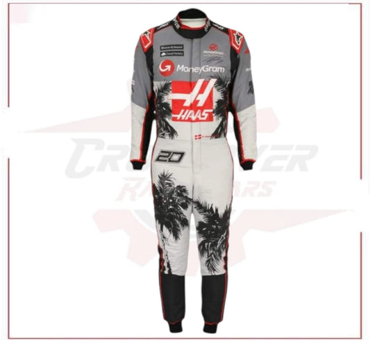 2023 Kevin Magnussen Haas F1 Team Race Suit - Miami GP