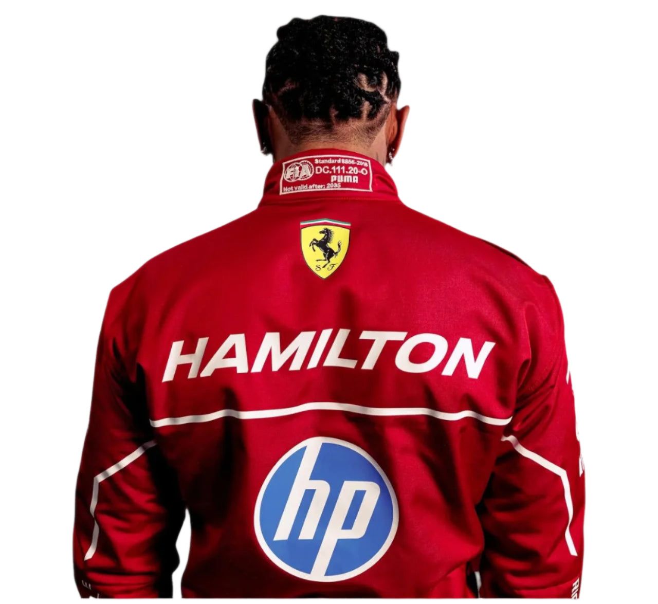 Lewis Hamilton Unveil 2025 Scuderia Ferrari HP Race Suit