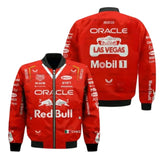 Max Verstappen 2023 Red Bull F1 Vintage Bomber Jacket - Las Vegas