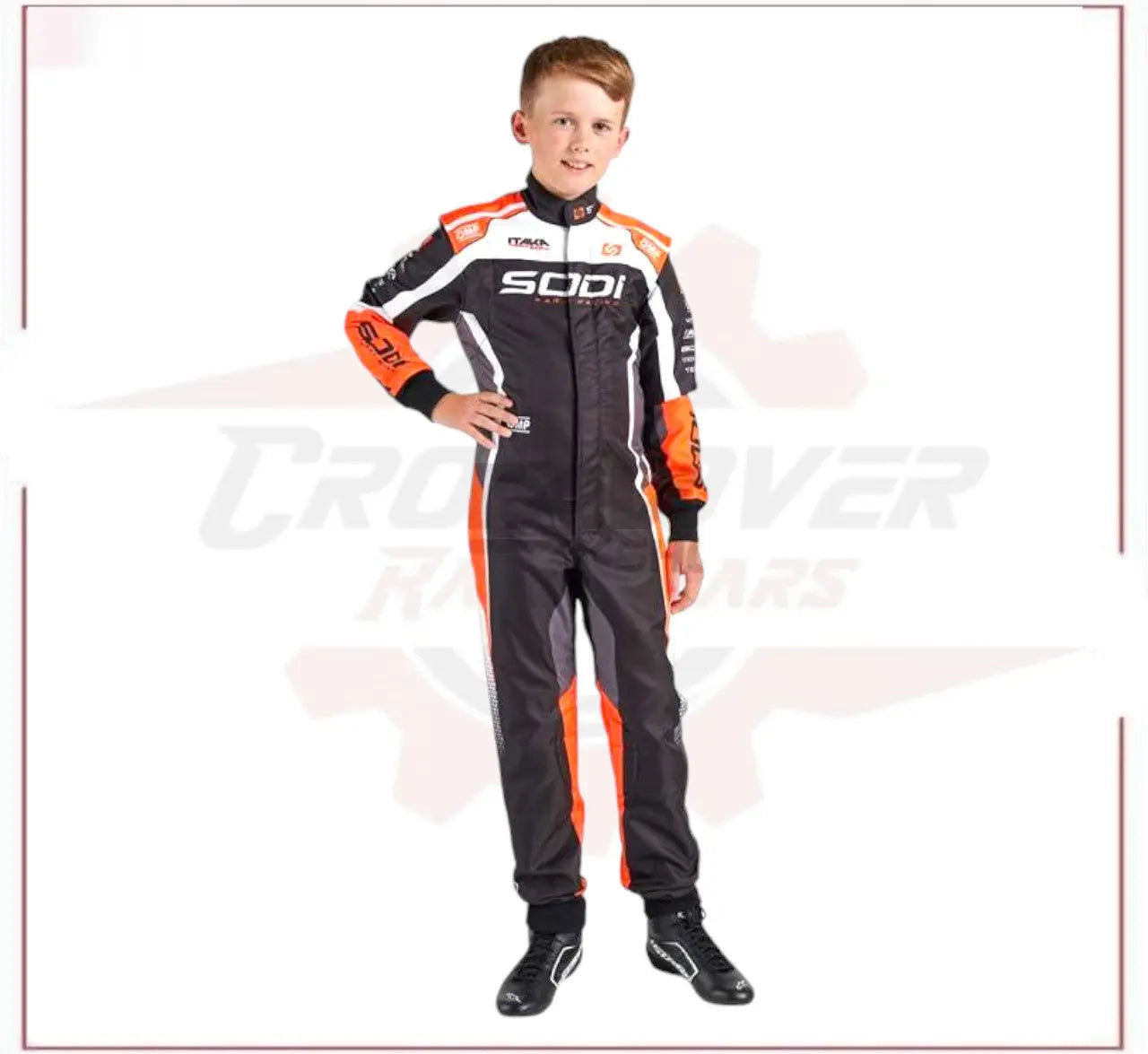 NEW SODI KART OMP RACE SUIT SUBLIMATION PRINTED CROSSOVER RACEWEARS