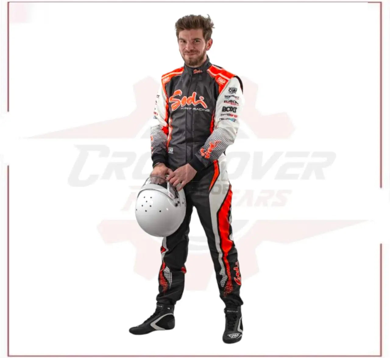 SODI KART OMP RACE SUIT SUBLIMATION PRINTED CROSSOVER RACEWEARS