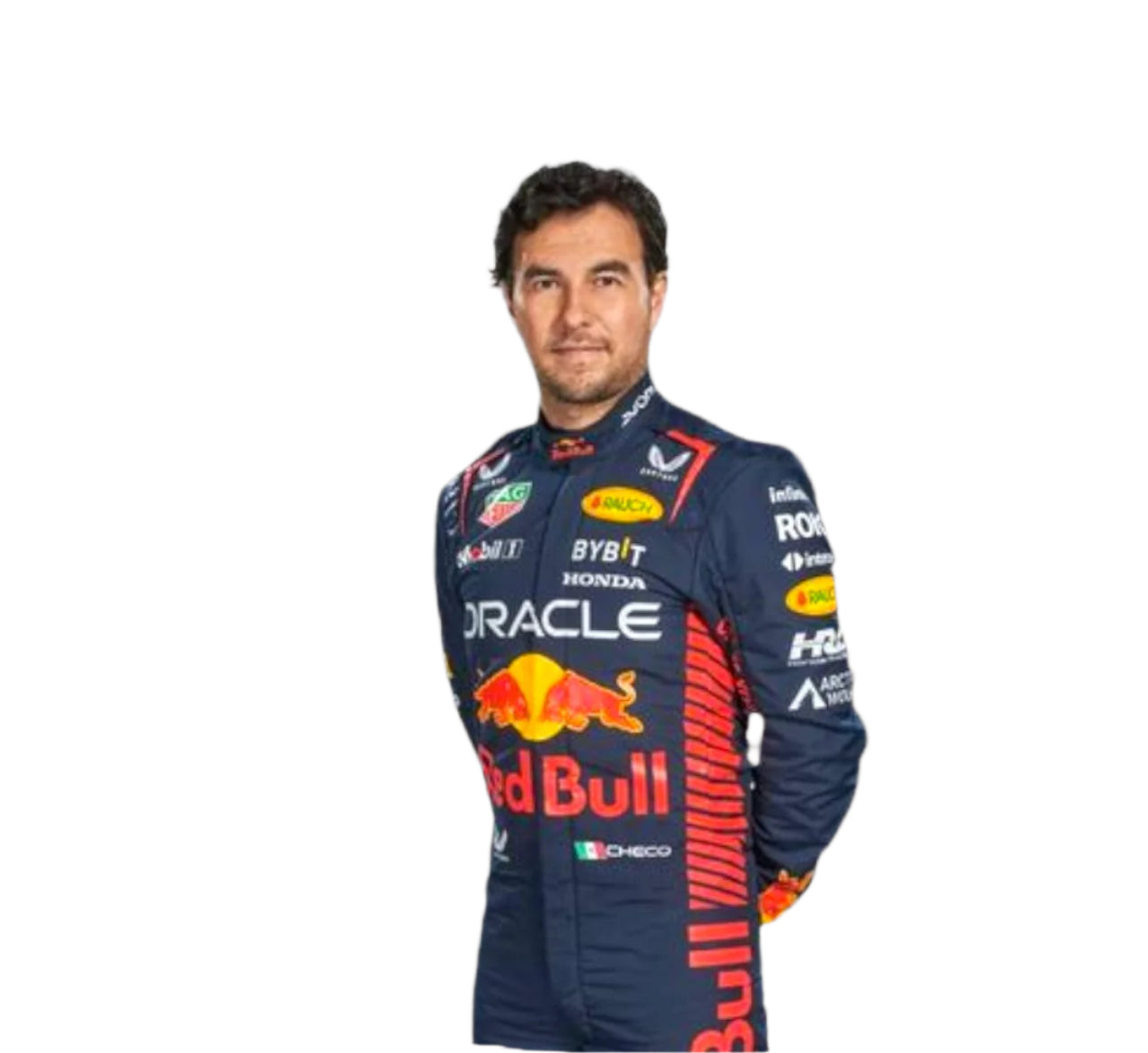 Sergio Perez Red Bull Honda F1 Suit.