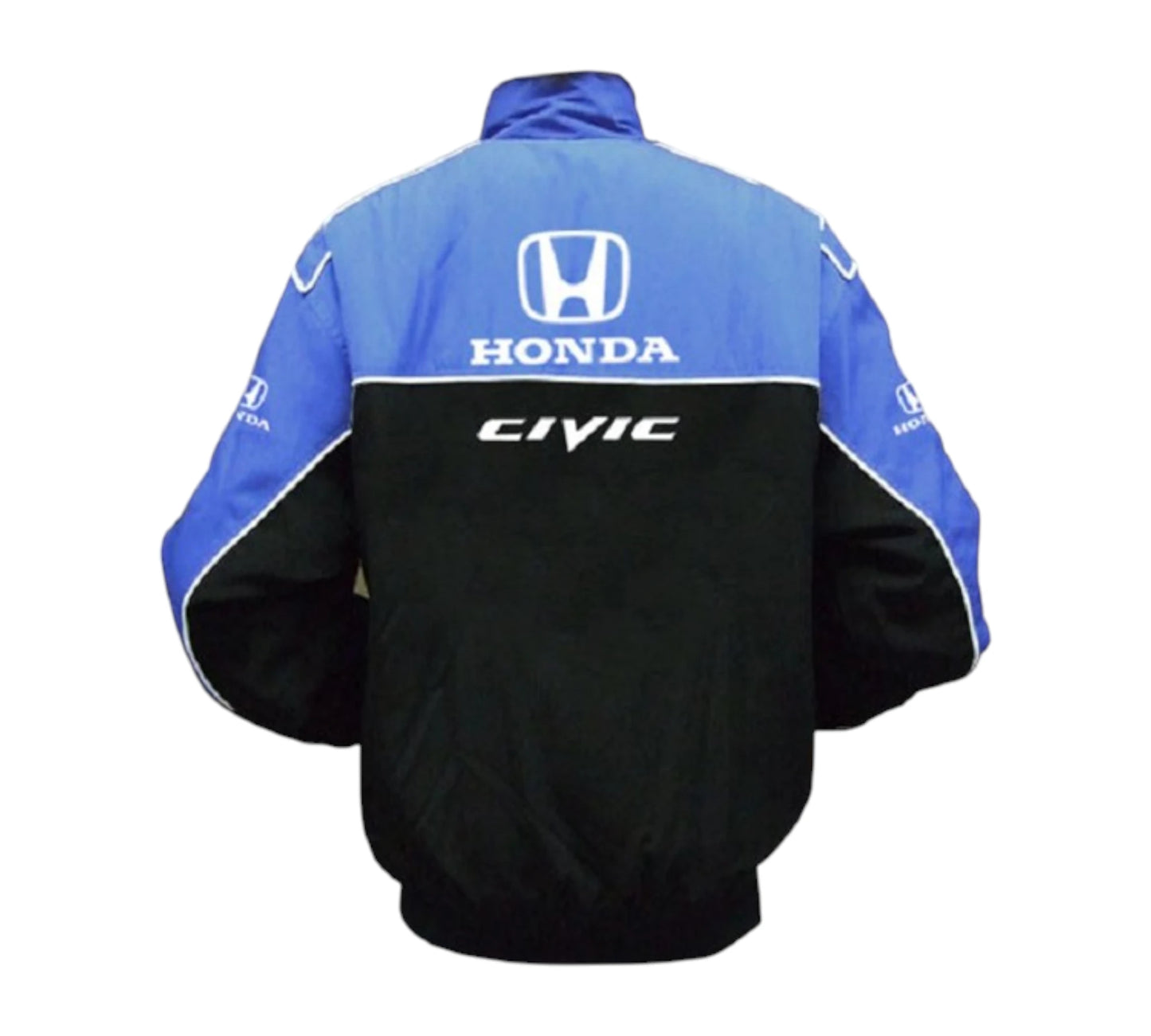 Honda Civic Racing Jacket Blue and Black