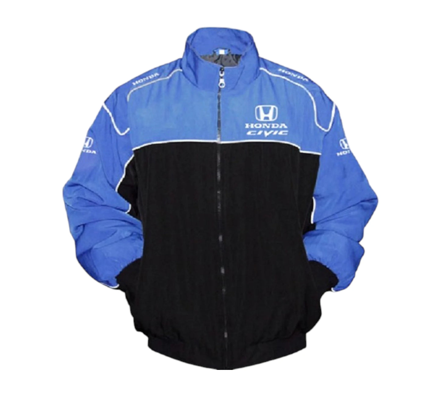 Honda Civic Racing Jacket Blue and Black