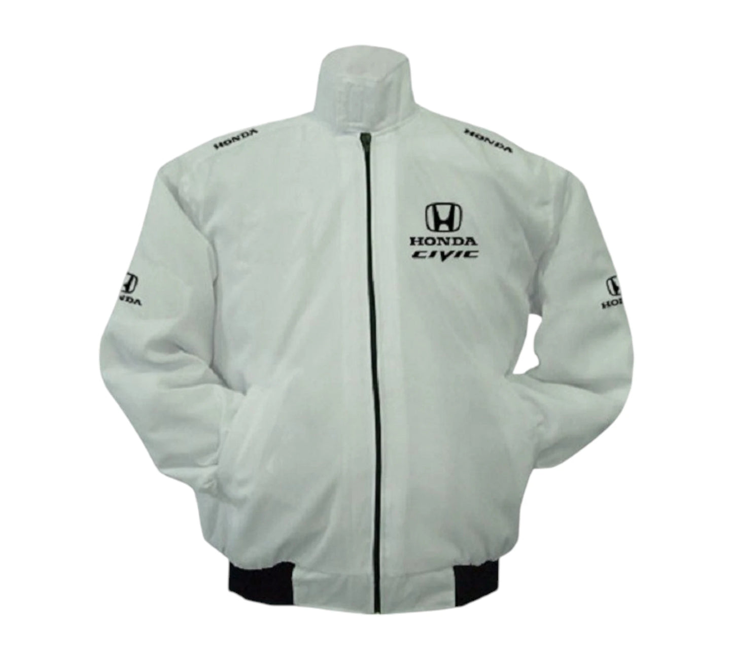 Honda Civic Racing Jacket White