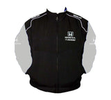 Honda S2000 Racing Jacket Black and Light Gray
