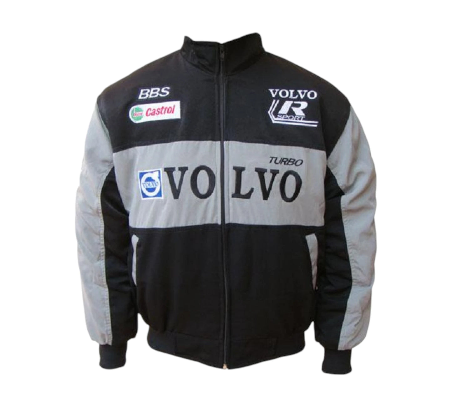Volvo Sport BBS Racing Jacket Black and Gray