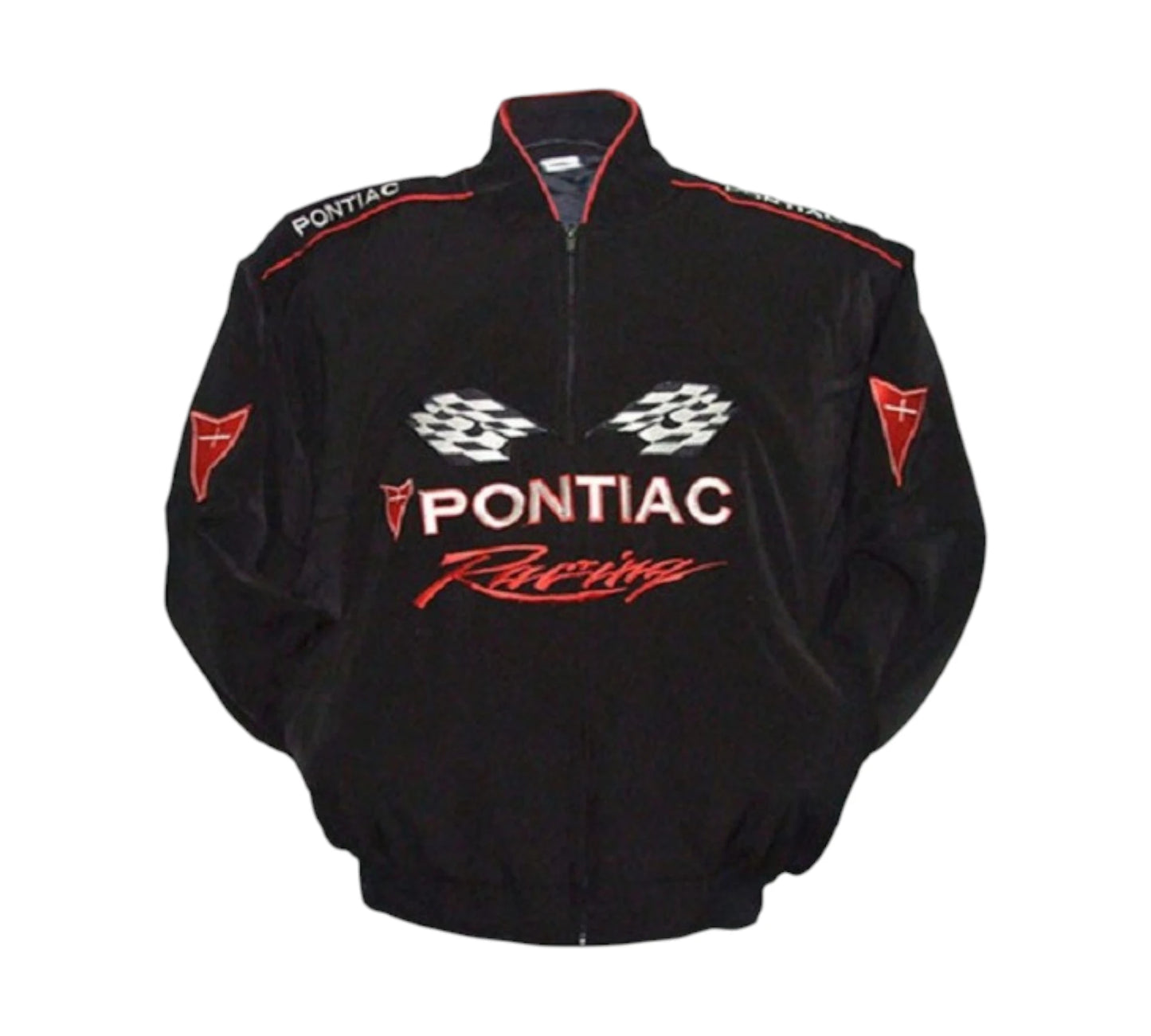 Pontiac Vintage Racing Jacket Black