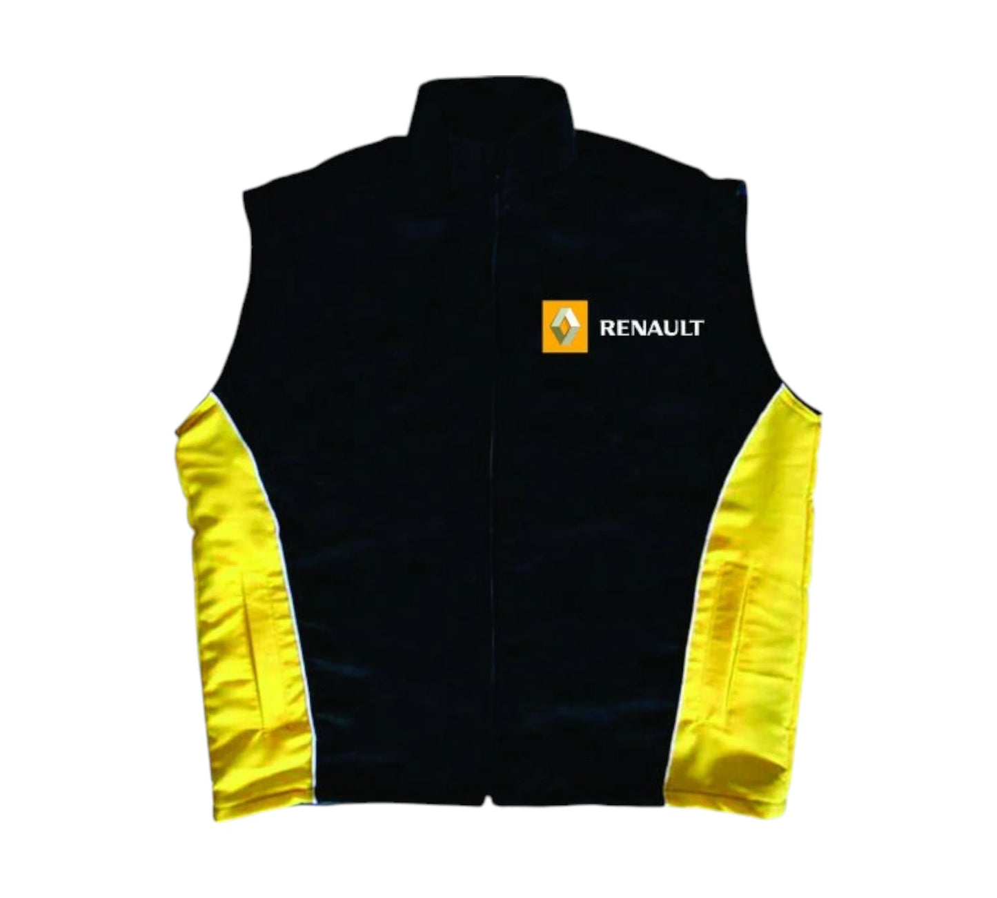 Renault Racing Vintage Vest Black and Yellow