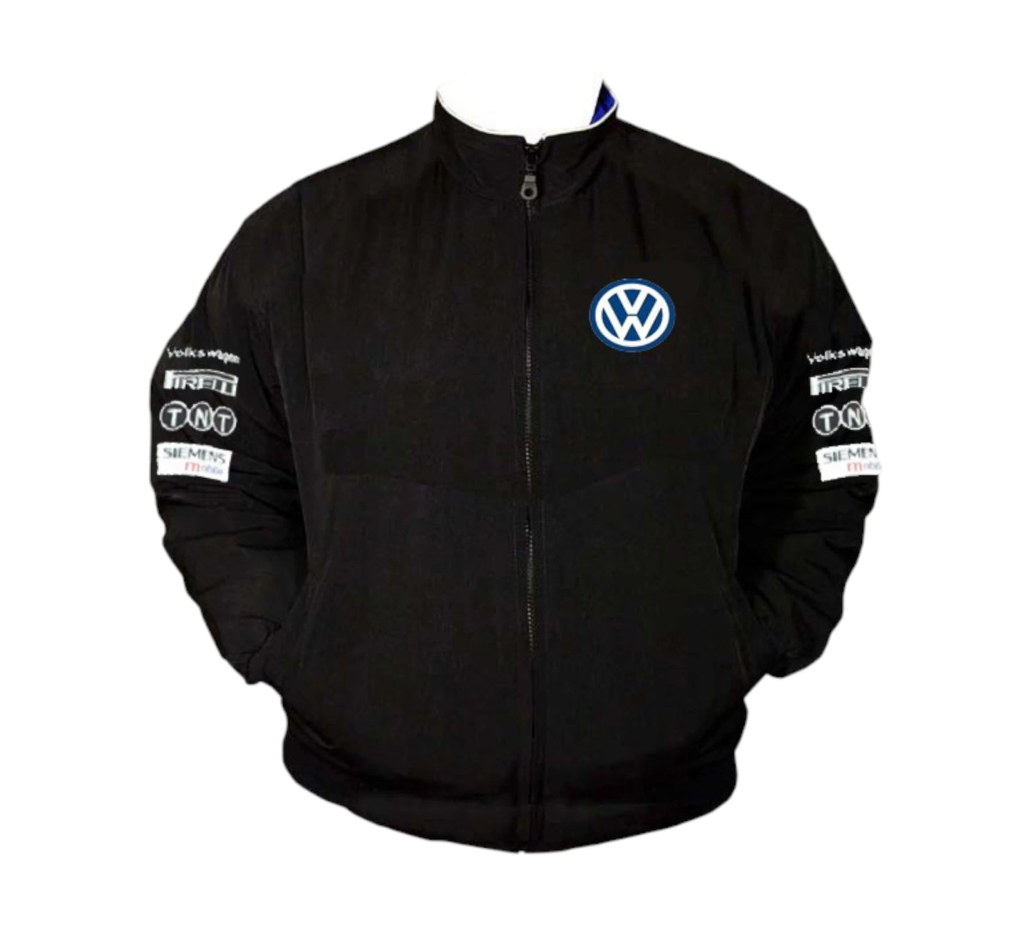 VW Volkswagen SIEMENS Racing Vintage Jacket Black