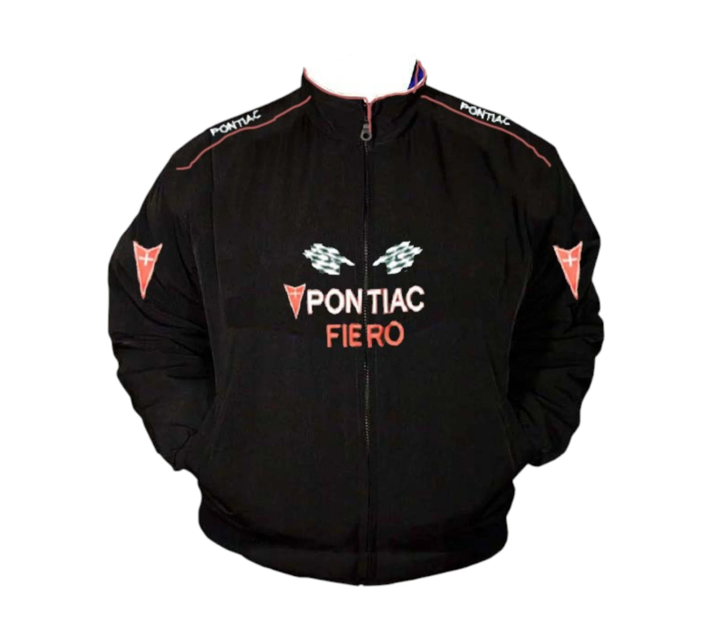 Pontiac Fiero Vintage Racing Jacket Black