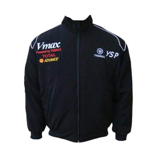 Yamaha VMAX YSP Motorcycle Racing Jacket Black