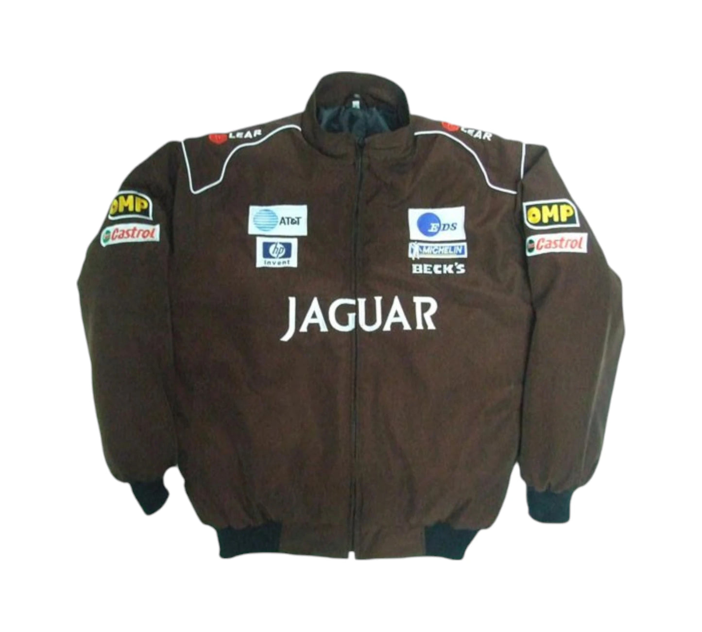 Jaguar Car Jacket Brown