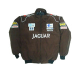Jaguar Car Jacket Brown
