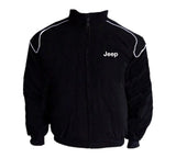 Jeep Racing Jacket Black with Piping